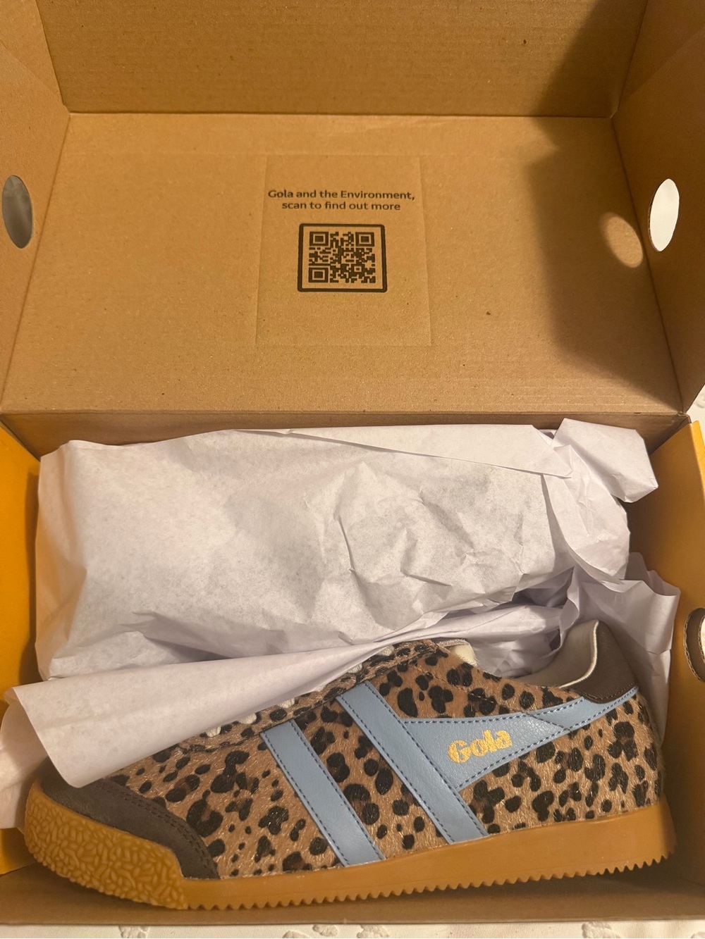 Gola x Anthropologie Elan Leopard Print Sneaker - Picture 2 of 9